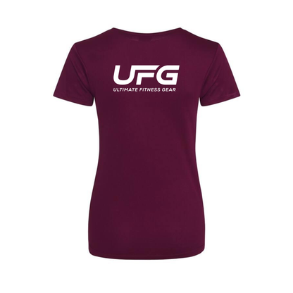 UFG - Performance Shirt Ladys (Burgundy)