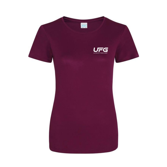 UFG - Performance Shirt Ladys (Burgundy)